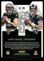 Garrett Grayson Sean Mannion 2015 Panini Contenders Round Numbers Series Mint Card #RN9