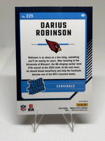 Darius Robinson 2024 Donruss Optic Purple Shock Rated Rookie Series Mint Card #225