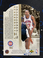 Grant Hill 1994 1995 Upper Deck SP Premiere Prospects Die Cut Series Mint Card #3