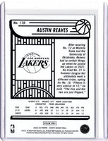 Austin Reaves 2022 2023 Panini Hoops Blue Series Mint Card #176