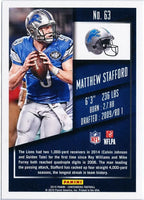 Matthew Stafford 2015 Panini Contenders Season Ticket Series Mint Card #63