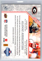 Hines Ward Matthew Stafford 2009 Upper Deck Draft Edition Alumni Association Mint Card #234