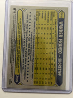 Wander Franco 2022 Topps Chrome 1987 35th Anniversary Series Mint Card #87BC-13