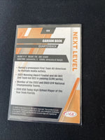 Carson Beck 2025 Sage Next Level Series Mint Silver Version Rookie Year Card #88