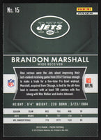Brandon Marshall 2015 Panini Prizm Red, White, and Blue Series Mint Card #15