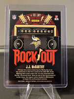 J.J. McCarthy 2024 Panini Absolute Rock Out Series Mint Rookie Card #RO-JMY