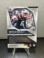 Christian Gonzalez 2024 Panini Prizm Orange Laser Prizm Series Mint Card #198