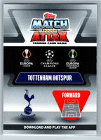 Harry Kane 2021 2022 Topps Match Attax EXTRA UEFA Shirt Service Series Mint Card #SS7