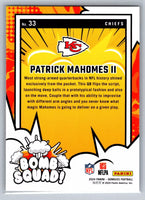 Patrick Mahomes II 2024 Donruss Bomb Squad Series Mint Card #33