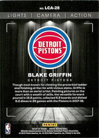 Blake Griffin 2018 2019 Panini NBA Hoops Lights Camera Action Series Mint Card #LCA28