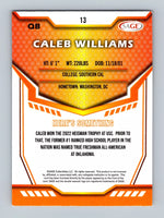 Caleb Williams 2024 SAGE Draft Picks Series Mint Rookie Year Card #13