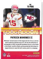 Patrick Mahomes II 2024 Panini Rookies & Stars Touchdown Club Series Mint Card #TC-PMS
