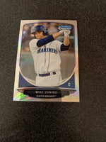 Mike Zunino 2013 Bowman Chrome Mini Cream Of The Crop Refractor Series Mint Card #CC-SM1