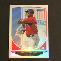 Jackie Bradley Jr 2013 Bowman Chrome Mini Cream Of The Crop Refractor Series Mint Card #CC-BRS3