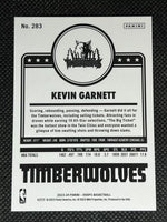 Kevin Garnett 2023 2024 Panini Hoops Tribute Winter Basketball Series Mint Card #283