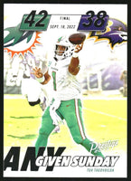 Tua Tagovailoa 2023 Panini Prestige Any Given Sunday Series Mint Card #AGS-2