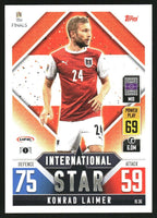 Konrad Laimer 2022 2023 TOPPS Match Attax International Stars Series Mint Card #IS36