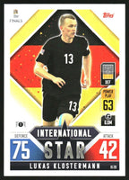 Lukas Klostermann 2022 2023 TOPPS Match Attax International Stars Series Mint Card #IS20