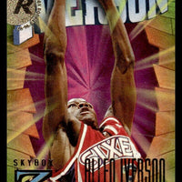 Allen Iverson 1996 1997 Skybox Z-Force Series Mint Rookie Card #151