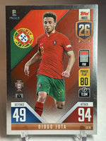 Diogo Jota 2022 2023 TOPPS Match Attax Nations League Series Mint Card #CD26