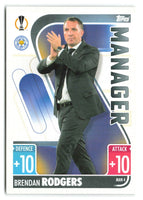 Brendan Rodgers 2021 2022 Topps Match Attax Manager Series Mint Card #MAN4