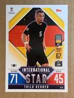 Thilo Kehrer 2022 2023 TOPPS Match Attax International Stars Series Mint Card #IS21
