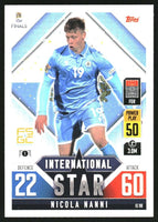 Nicola Nanni 2022 2023 TOPPS Match Attax International Stars Series Mint Card #IS98