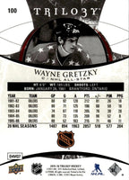2015 2016 Upper Deck Trilogy Hockey Series Complete Mint Set with Wayne Gretzky, Alex Ovechkin, Sidney Crosby and Mark Messier Plus