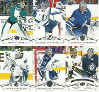 2018 2019 Upper Deck Hockey Complete Mint Basic Series 1 and 2 400 Card Set