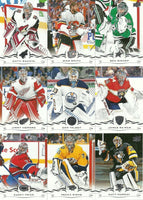 2018 2019 Upper Deck Hockey Complete Mint Basic Series 1 and 2 400 Card Set