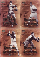 2001 Upper Deck Hall of Famers Endless Summer Insert Set with Mickey Mantle and Joe DiMaggio Plus