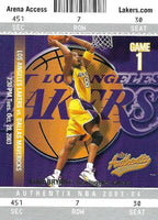2003 2004 Fleer Authentix Basketball Series Complete Mint Set with Kobe Bryant PLUS