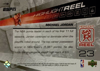 2005 2006 Upper Deck ESPN Highlight Reel Insert Set with Michael Jordan, Kobe Bryant and Lebron James Plus