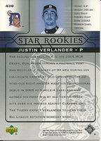 2005 Upper Deck complete mint Series #1 + #2 set with Justin Verlander Rookie Card Plus