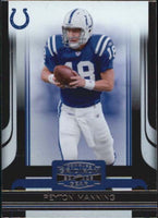 2006 Donruss Gridiron Gear Football Series 100 Card Set with Brett Favre, Peyton Manning and Tom Brady plus