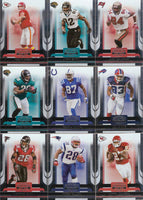 2006 Donruss Gridiron Gear Football Series 100 Card Set with Brett Favre, Peyton Manning and Tom Brady plus