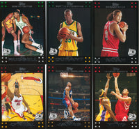 2007 2008 Topps Basketball Complete Mint MASTER Series Card Set Featuring 2 Kevin Durant Rookie Cards