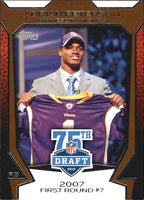 Adrian Peterson 2010 Topps 75th Draft Anniversary Series Mint Card #75DA-7