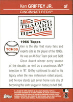Ken Griffey Jr 2008 Topps Trading Card History Series Mint Insert Card #TCH30
