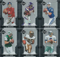 2008 Leaf Limited Football Series 100 Card Set with Tom Brady Plus