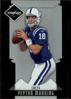 2008 Leaf Limited Football Series 100 Card Set with Tom Brady Plus