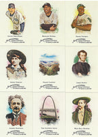 2008 Topps Allen Ginter Baseball Series Complete Mint Basic 300 Card Set (Baseball and Historical Figures!) Loaded with Baseball Stars, Rookies and Hall of Famers including Derek Jeter, Ken Griffey Jr, Mickey Mantle, Clayton Kershaw and Max Scherzer Plus