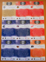 2009 2010 Upper Deck Captains Calling Insert Set with Sidney Crosby, Jonathan Toews, Nicklas Lidstrom plus