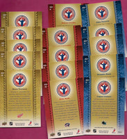 2009 2010 Upper Deck National Hockey Card Day Insert Set with Wayne Gretzky, Sidney Crosby and John Tavares Rookie Plus