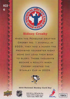 2009 2010 Upper Deck National Hockey Card Day Insert Set with Wayne Gretzky, Sidney Crosby and John Tavares Rookie Plus