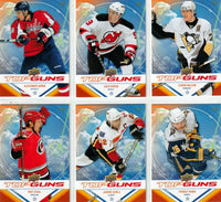 2009 2010 Upper Deck Top Guns Insert Set with Alexander Ovechkin Plus