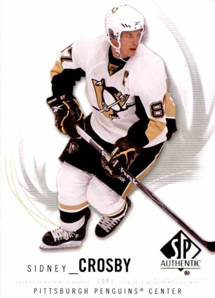 Sidney Crosby 2009-10 Ultimate Collection Ultimate Signatures #USSC (PSA 9)