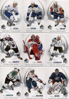 2009 / 2010 Upper Deck SP Authentic Hockey Set with Sidney Crosby, Evgeni Malkin, Alexander Ovechkin plus