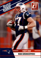 2010 Donruss Rated Rookies Football Complete Mint Set Featuring Tim Tebow and Rob Gronkowski PLUS with 1 Autograph