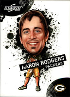 2010 Score Football NFL Players Insert Set with Brett Favre, Tom Brady, Aaron Rodgers Plus